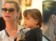 Filho de Alinne Moraes, Pedro exibe semelhança com a mãe em aeroporto. Fotos!