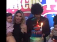 Antonia Fontenelle comemora 1º aniversário do filho Salvatore. Vídeo e fotos