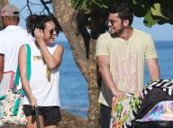 Yanna Lavigne, ao lado de Bruno Gissoni, passeia com filha, Madalena. Fotos!