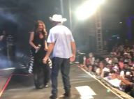 Paula Fernandes dança 'Meu Dengo' com fã em show: 'Vovô animado'. Vídeo!