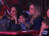 Fernanda Gentil vai ao circo com a namorada, Priscila Montandon, e os filhos