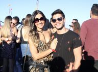 Arthur Aguiar curte gravação de DVD com a namorada, Mayra Cardi, em São Paulo