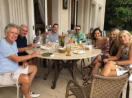 Marcelo Rezende, em tratamento contra o câncer, almoça com namorada e amigos