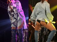 Anitta aposta na tendência de all jeans em look de show no Rio. Fotos!
