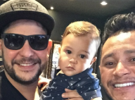 Dupla de Mateus, Jorge filma filho cortando cabelo pela 1ª vez: 'Tapa no visu'
