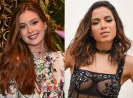 Marina Ruy Barbosa retribui Anitta após elogio por foto sem maquiagem: 'Gata'