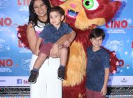 Dira Paes e mais famosos levam filhos para pré-estreia de filme no Rio. Fotos!