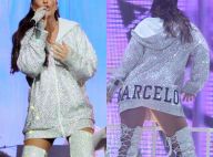 Rock in Rio: Ivete Sangalo exibe nome do filho em look e cita gravidez de gêmeas