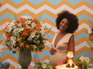 Sheron Menezzes comemora aniversário adiantado no chá de bebê do 1º filho
