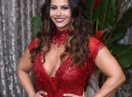 Viviane Araújo brilha com decote na quadra do Salgueiro: 'Bora sambar'. Fotos!