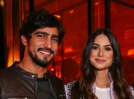 Thaila Ayala é vista aos beijos com Renato Goés em show do Skank no Rio