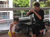 Deborah Secco e Hugo Moura levam a filha em dia de treino: 'Vai, Maria'. Vídeo!