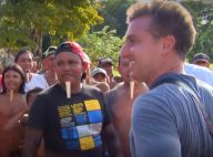Luciano Huck leva Ronaldo para uma tribo indígena que não conhece futebol