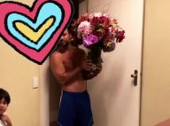 Juliana Paes ganha flores do marido e mostra reação do filho Pedro. Vídeo!