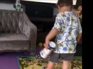 Filho mais velho de Gusttavo Lima mostra estilo ao brincar com cantor em vídeo