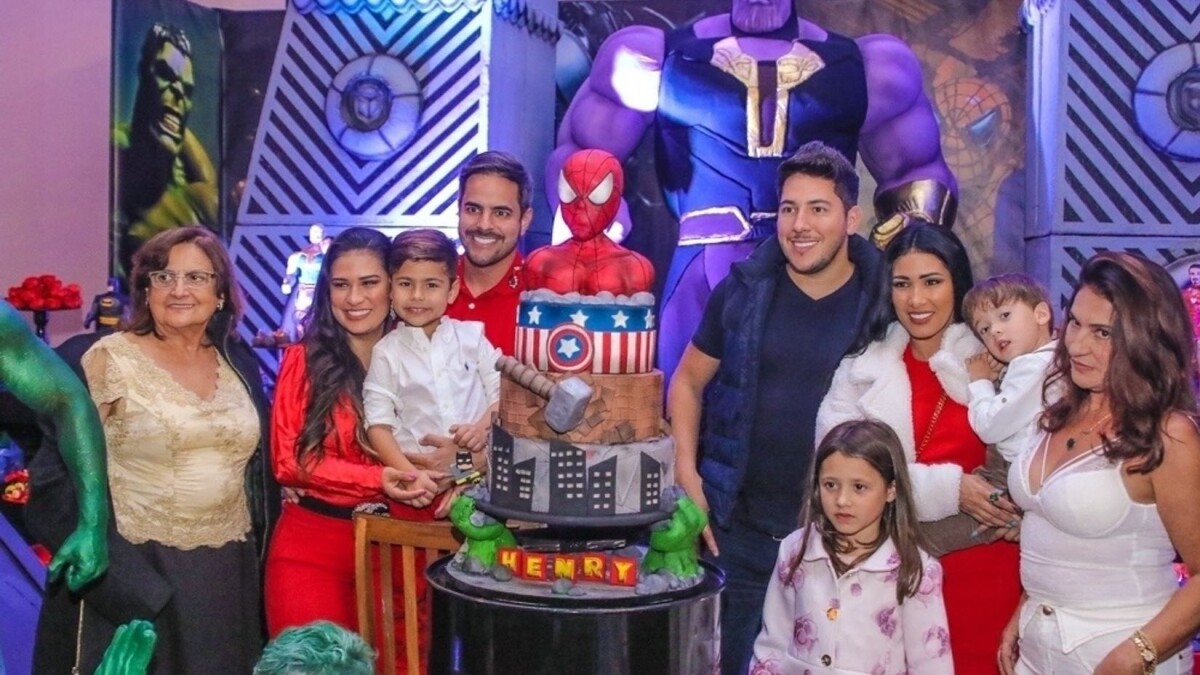 Foto Festa De Anivers Rio Do Filho De Simone Henry Teve Atraso De