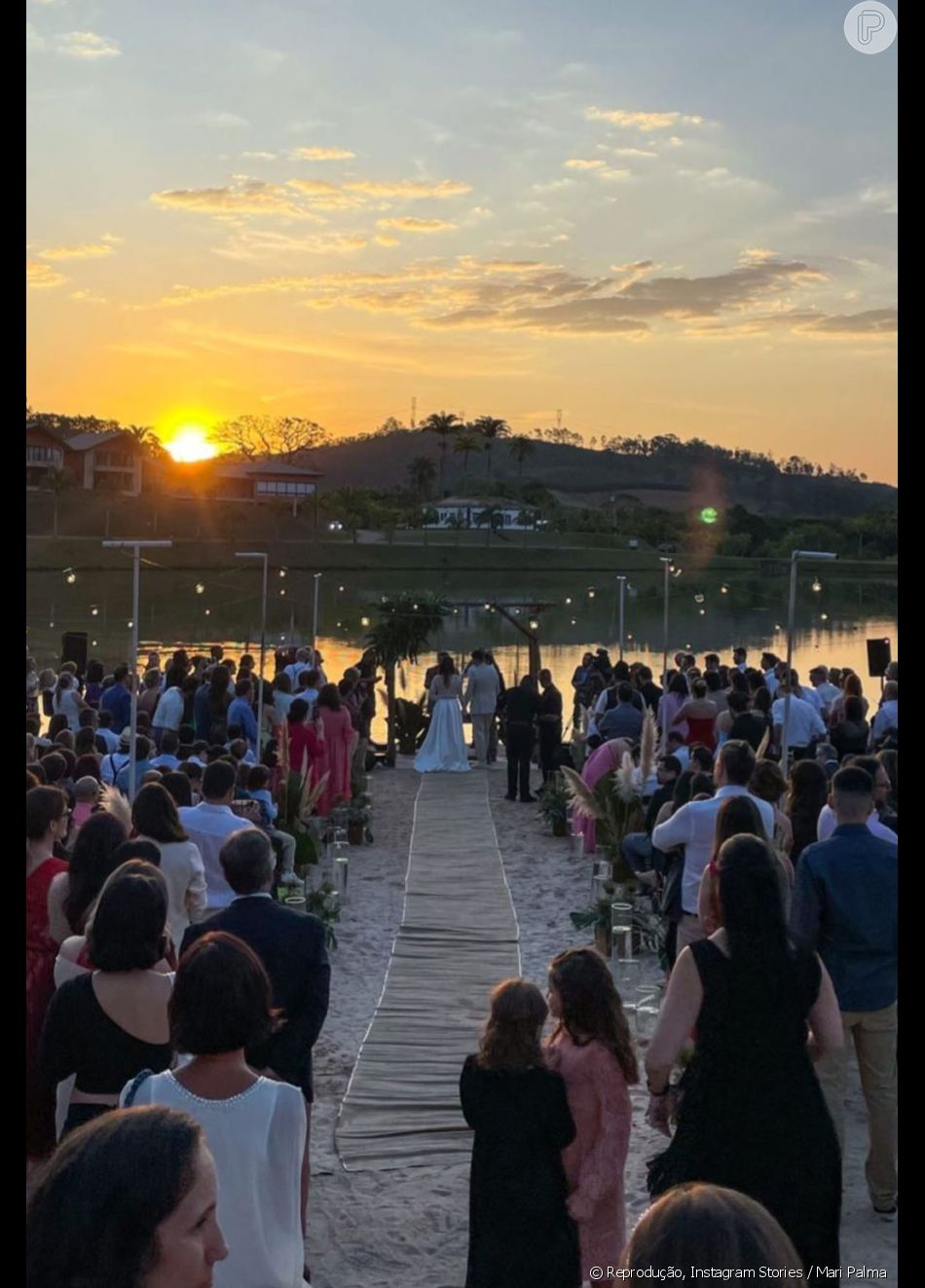 Veja Fotos Do Casamento Dos Jornalistas Mari Palma E Phelipe Siani