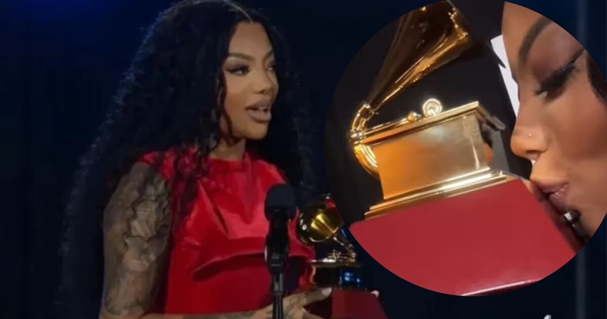 Ludmilla Ganha Grammy Latino Numanice Faz Discurso Emocionante