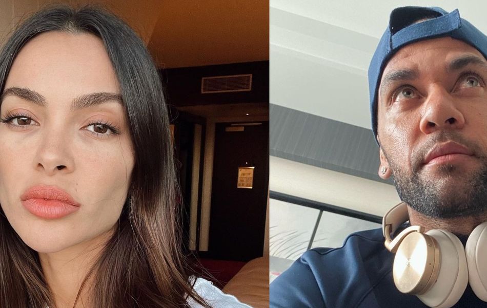 Mulher de Daniel Alves recebe mensagens de ódio e é acusada de ser