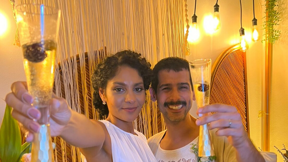 Foto Casameto De Barbara Reis E Raphael Najan Casal De Atores