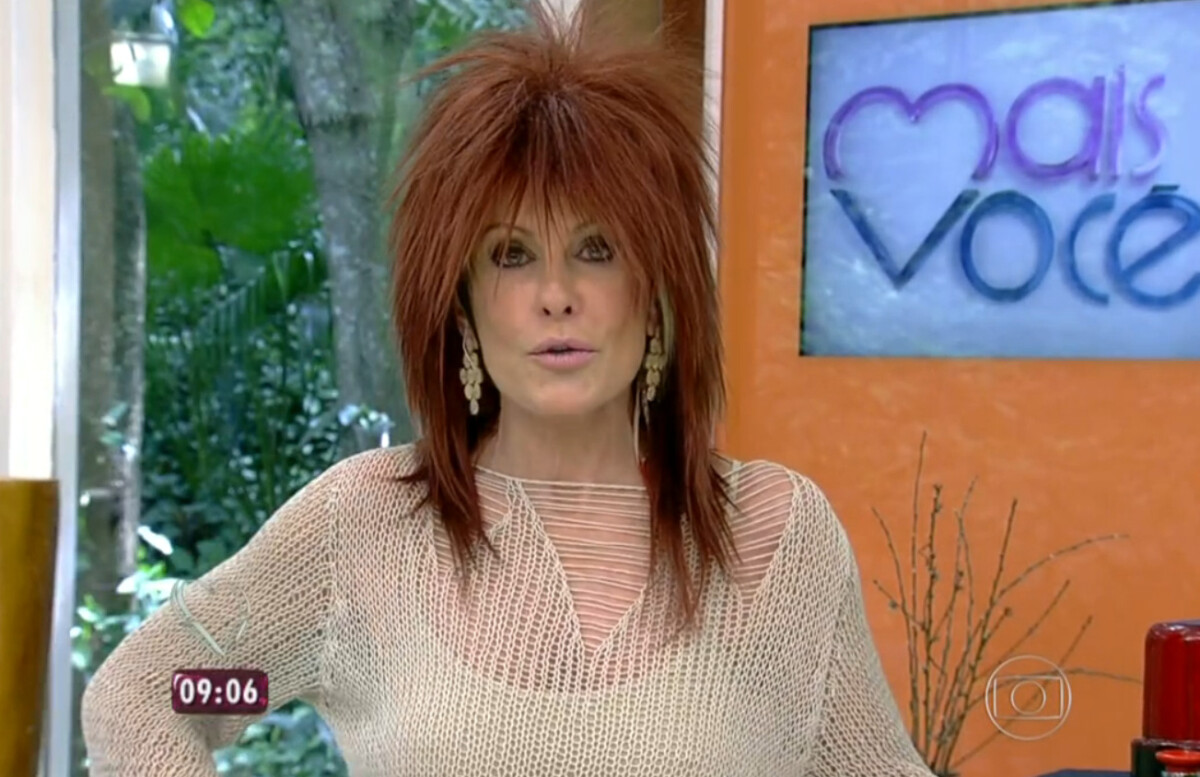 Foto Tina Turner De Novo Ana Maria Braga Dessa Vez De Lace Ruiva