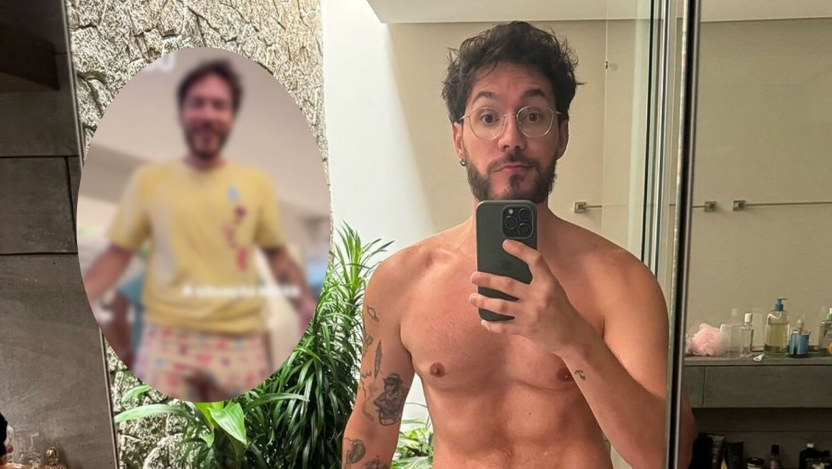 Foto Eliezer Mostra Volum O Ntimo Em Pijama Pp E Divide Opini Es Nas