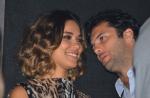 Bia Antony leva o namorado, Marcelo Ciampolini, ao show de Wanessa