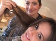 Deborah Secco muda o visual com mega hair: 'Brincar de ter cabelo grande!'