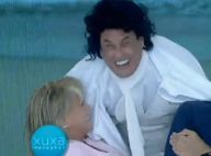 Xuxa revive cena de filme com Sergio Mallandro, mas sem beijo:'Mudou o roteiro?'