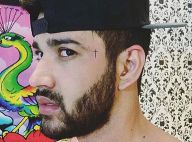 Gusttavo Lima mostra tatuagem no rosto e fãs comparam com Grego e MC Guimê