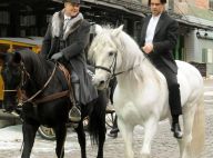 Russell Crowe e Colin Farrell, mesmo com vizinhança irritada, rodam filme em NY