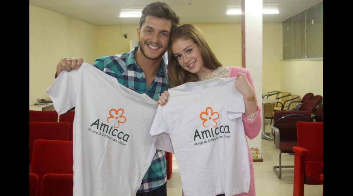 Foto Marina Ruy Barbosa E Seu Namorado Klebber Toledo Visitam A Sede