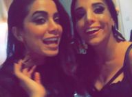 Anitta posa com sósia em bastidores de show em São Paulo: 'Até fala igual a mim'