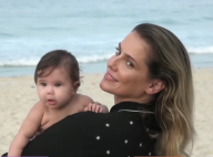 Deborah Secco mostra a filha, Maria Flor, na praia: 'Cada dia uma descoberta'