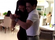 Zezé Di Camargo dança com a namorada, Graciele Lacerda, em festa. Vídeo!