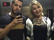Ex-'BBB16' Cacau curte show de pagode com Matheus e dança no palco. Vídeo!