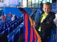 Filho de Neymar, Davi Lucca vai ao estádio torcer pelo Barcelona na Copa do Rei