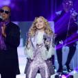 Madonna  ainda teve ao seu lado Stevie Wonder, com quem cantou junto o single 'Purple Rain' 