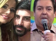 Faustão vai bancar e exibir na TV o casamento de Viviane Araújo e Radamés