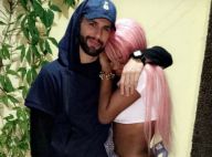 Ludmilla exibe cabelo rosa e se declara para o namorado: 'Mexeu com a emoção'