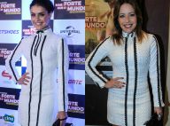 Paloma Bernardi e Renata Domínguez usam mesmo vestido em evento: 'Sem ação!'
