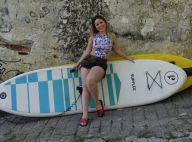 Ex-BBB Cacau experimenta stand up paddle e exibe boa forma após cirurgias. Vídeo