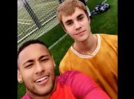 Vídeo: Justin Bieber joga futebol e marca gol em cima de Neymar durante treino