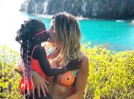 Giovanna Ewbank faz foto fofa com Títi e ganha elogio de Sasha: 'Lindas'