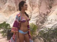 Em trancoso, Patricia Poeta combina biquínis com saída de praia. Veja looks!