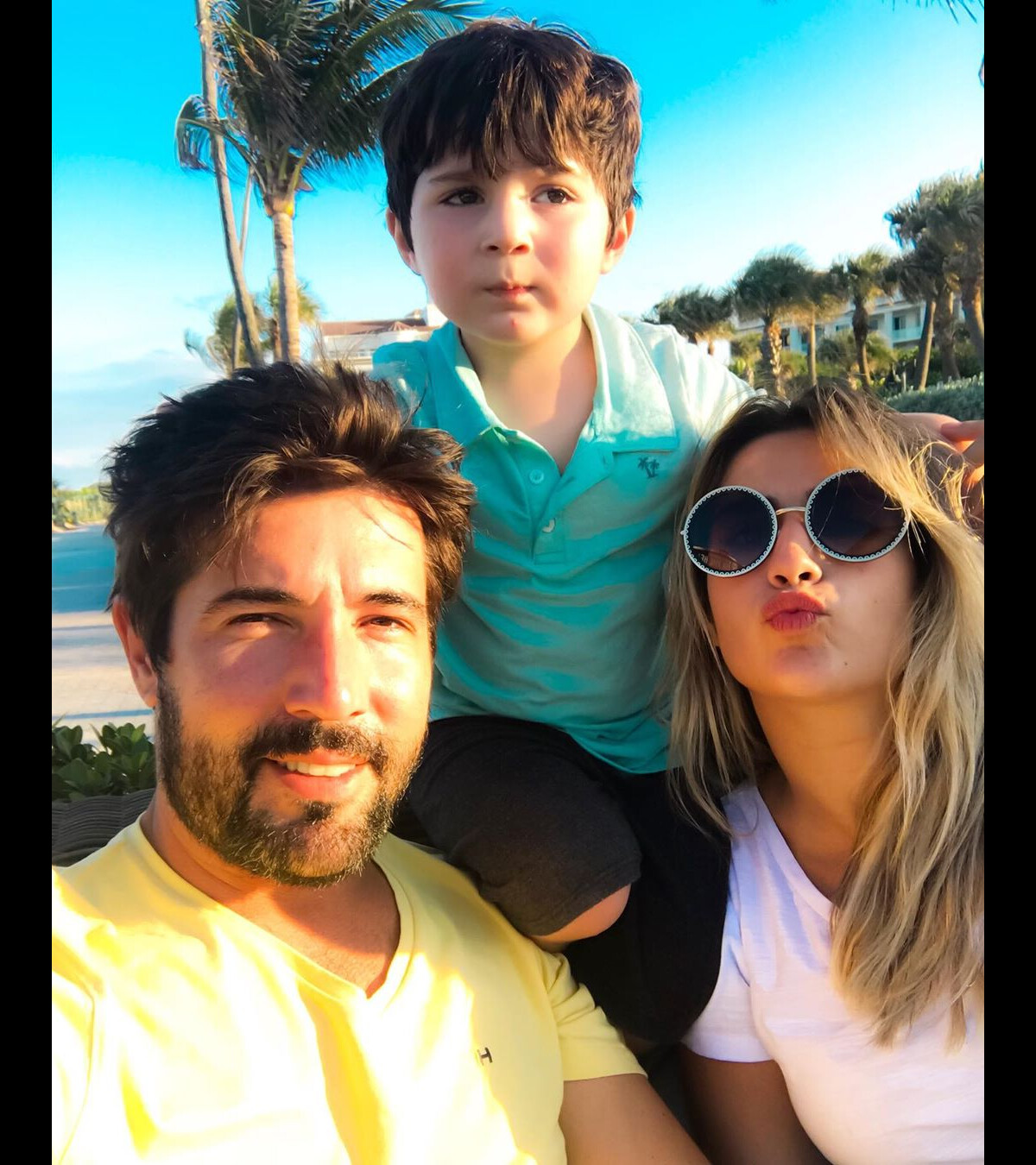 Foto Jessica Costa E Sandro Pedroso Em Momento Fam Lia Durante Viagem