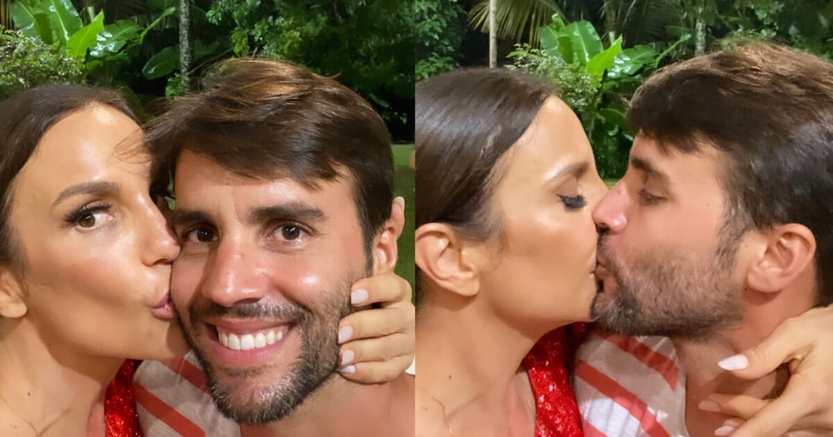 Ivete Sangalo Surge Aos Beijos Marido No Natal Ap S Rumores De