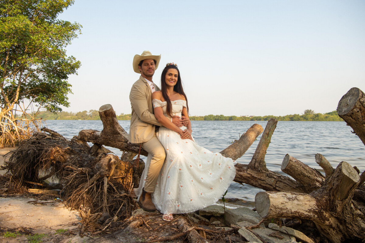 Foto No último capítulo da novela Pantanal Tadeu José Loreto tem