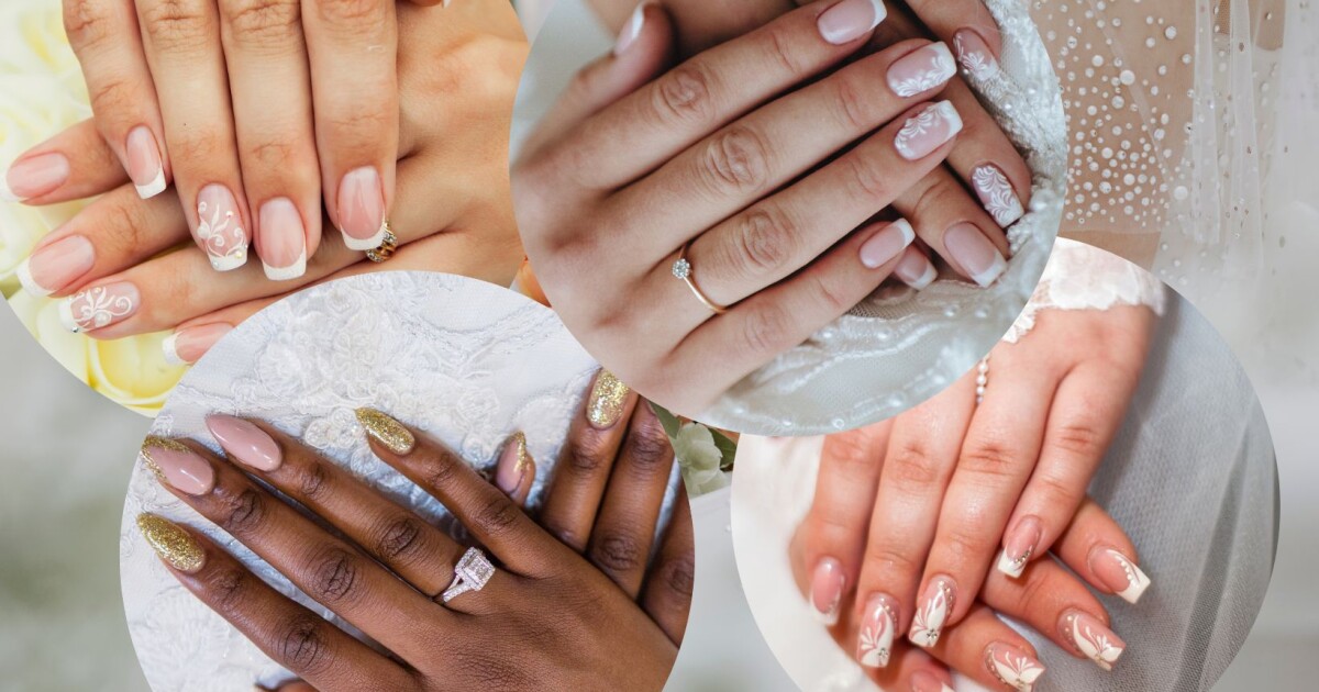 Quer usar unhas decoradas no casamento 25 nail arts românticas