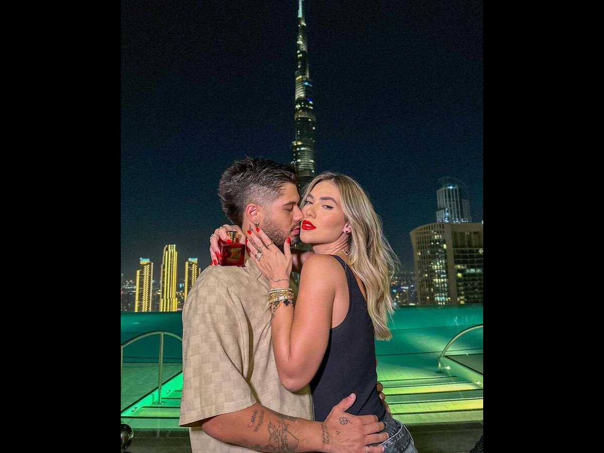 Foto Virg Nia Fonseca Viajou Para Dubai Z Felipe Para Fotografar